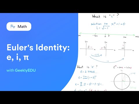 #GeeklyHub Euler's Identity