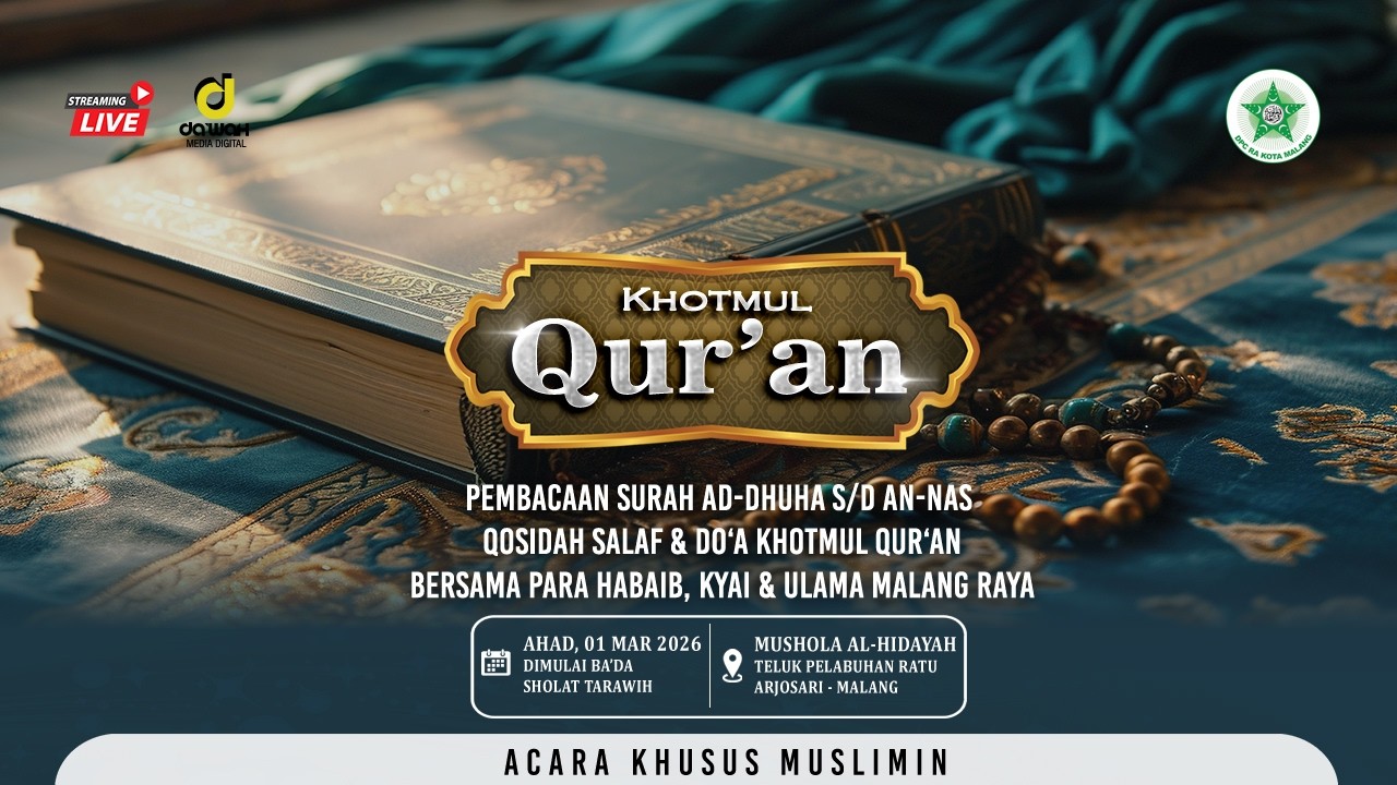 🔴[LIVE] KHOTMUL QUR'AN MALAM 12 RAMADHAN 1447 H | MUSHOLA AL-HIDAYAH, ARJOSARI - MALANG