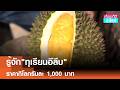 "ทุเรียนอีลีบ"สายพันธุ์หายากเมืองขลุง กิโลกรัมละ 1,000 บาท | เรื่องดีดีทั่วไทย | 26-4-69