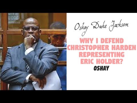 Why I Defend Christopher Darden Representing Eric Holder