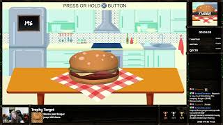 The Jumping Burger: Turbo ~ [100% Trophy Gameplay, PS5]