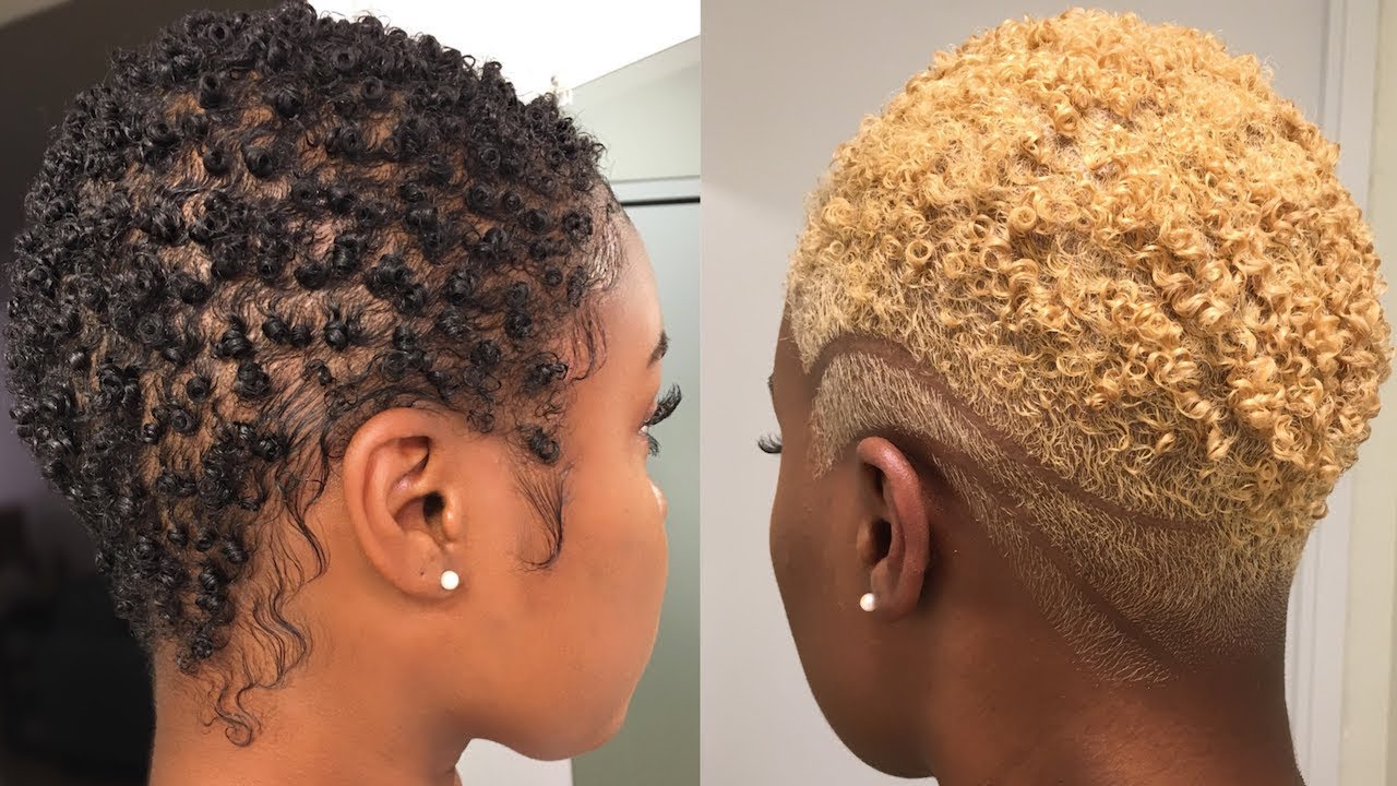 How To Safely Bleach Natural Hair Black To Blonde Dyeing Short Natural Hair Nia Hope