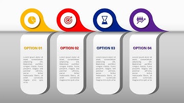 Create 5 Options Infographic Slide in PowerPoint