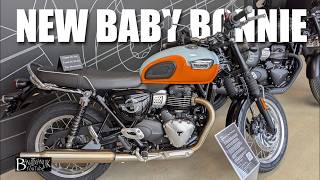 First close up look of the new Triumph baby Bonneville T40