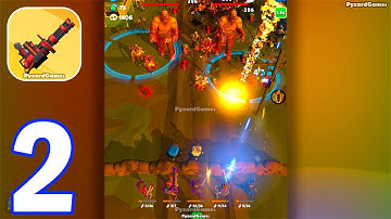 Idle Zombie Wave: Survivors - Gameplay Walkthrough Part 2 - Android Gameplay