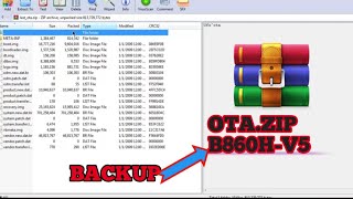 Cara Backup ota.zip di Stb B860H-V5