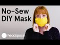 How to Make a DIY No-Sew Face Mask