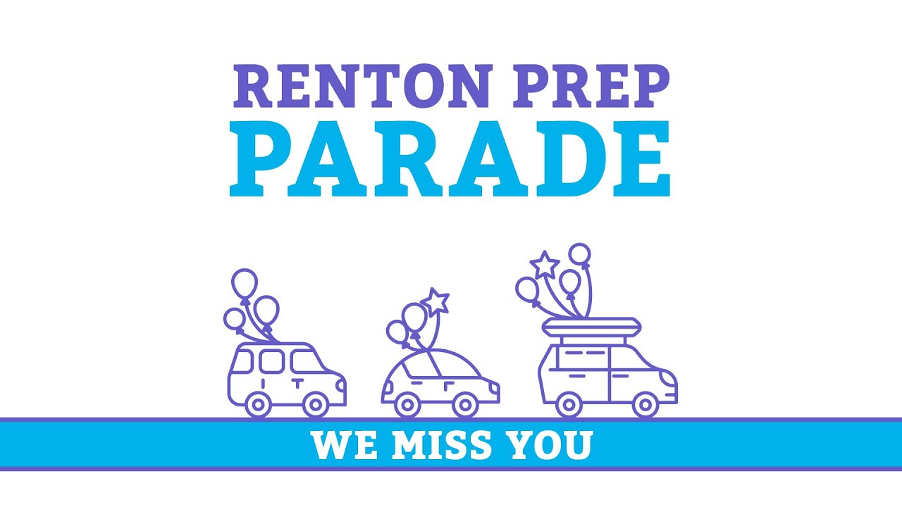 Renton Prep Car Parade 2020