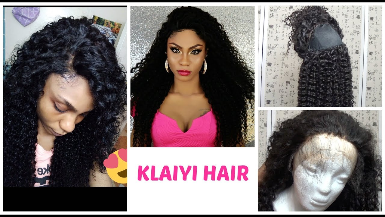 Let's Slay a Curly Wig from start to finish! Ft KLAIYI HAIR.COM