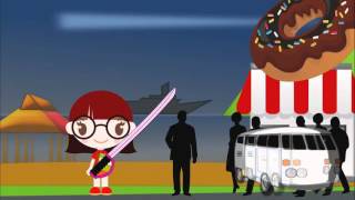 Crystal Clods Clip-Art Gems with Microsoft Sam singing