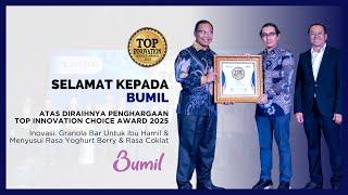 Bumil Raih Top Innovation Choice Award 2025 Berkat Inovasi Granola untuk Ibu Hamil dan Menyusui