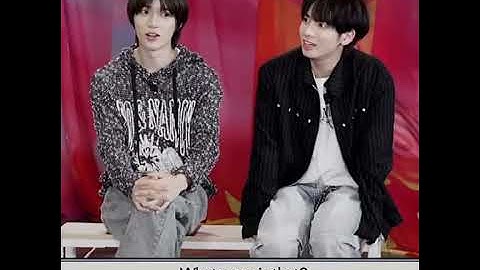 This is just a photo of the two of them, Taehyun and Beomgyu💗✨