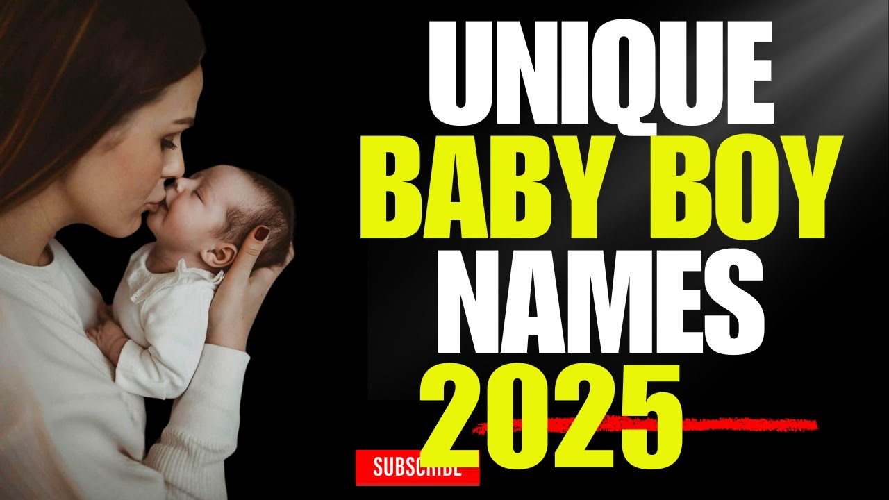 UNIQUE BOY NAMES WITH MEANING 2025 IN A BIBLE 3 | Parenting Aid