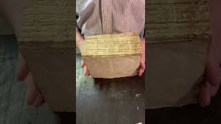 1497 book in signatures, before resewing.