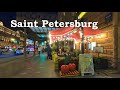 Walking in Saint Petersburg / Nevsky Ave evening /24/04/21 - Санкт-Петербург