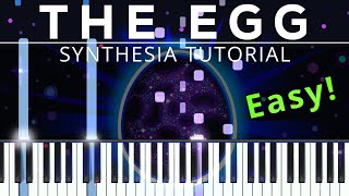 Kurzgesagt | &quot;The Egg - A Short Story&quot; | Epic Mountain Music | PianoSynthesiaTutorial