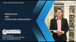 EBM4493 Production and Operations Management Chapter 2a