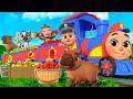 Choo Choo Train With Yummy Treats | Lalafun Nursery Rhymes