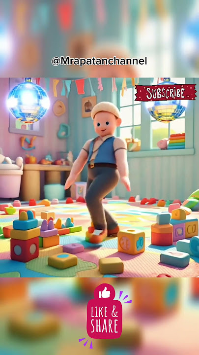 kau suka hati tepuk tangan dance #dance #animasi #kartun #joget #comedy