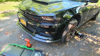 Installing a Ikon Style Front Bumper Lip on a Dodge Charger 2017
