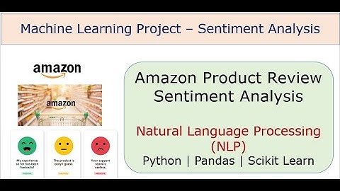 NLP| Machine Learning | Sentiment Analysis of Amazon Product [End to End Project]