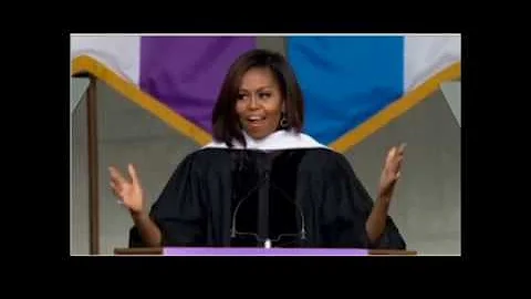 First Lady Michelle Obama at City College of New York 2016 Commencement Ceremony