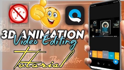 Trending 3D Animation Video editing tutorial||DSP Creations ||Animations editing