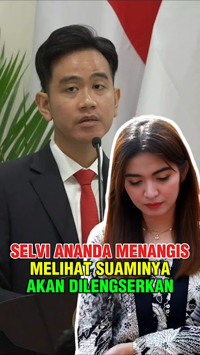 SELVI ANANDA MENANGIS MELIHAT SUAMINYA AKAN DILENGSERKAN