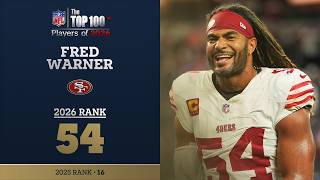 54: Fred Warner (LB, 49ers) | Top 100 Players of 2026