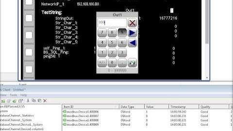 Redlion G3 to Kepware OPC server via Modbus/TCP