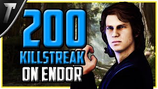 Star Wars Battlefront 2 Anakin Skywalker 200 Killstreak (Endor)
