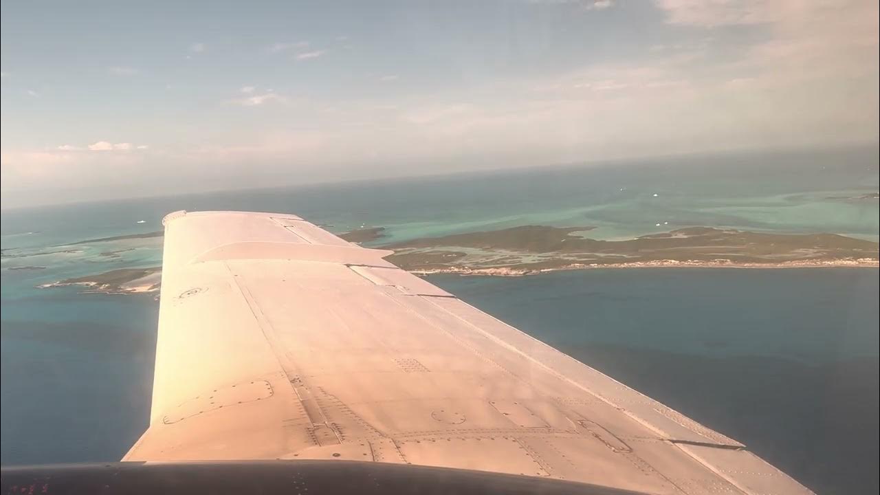 Flamingo Airlines Flight To EXUMAS in The Bahamas! (Video 2) 4/20/2023