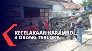 Kecelakaan Karambol di Jalur Pantura, 3 Orang Terluka