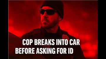 Cop Breaks Into Car Before Asking for ID | Fourth Amendment Violation Caught on Camera