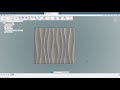 Fusion 360 - Wavy Panel