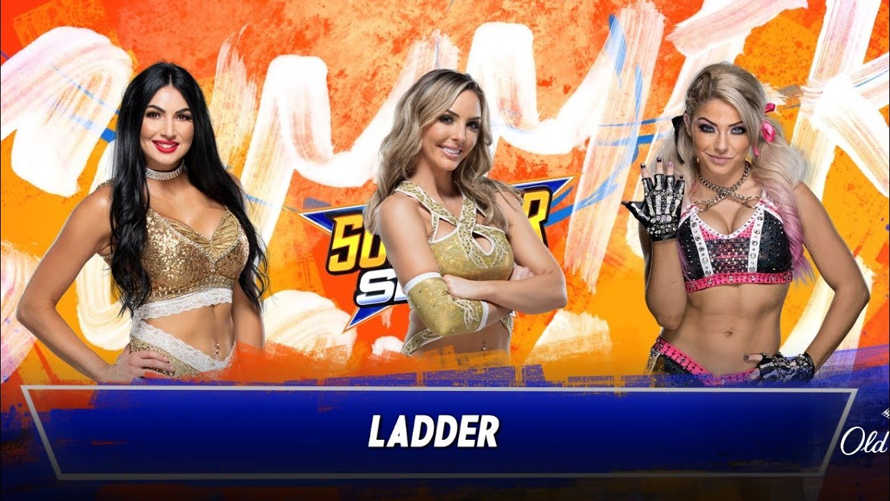 WWE 2k25 Bianca Blair Vs Alexa Bliss Vs Nikki Bella | Summer Slam | Full Intense Fight #wwe #wwenxt