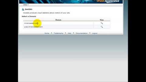 Check Stats Use Awstats