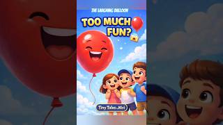 The Laughing Balloon | Fun Kids Story with Moral | Tiny Tales by Nivi #shorts #moralstory