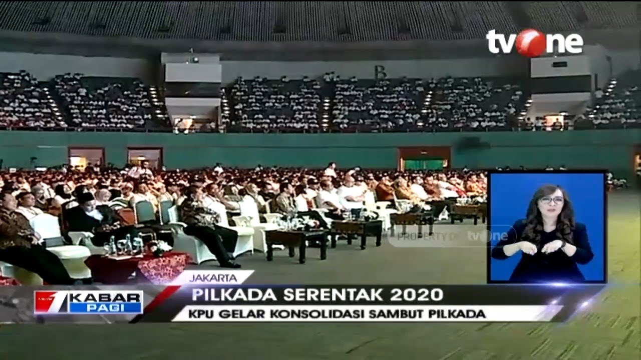 tv one live streaming free KPU Gelar Konsolidasi Sambut Pilkada Serentak 2020