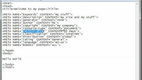 HTML Tutorial 09 - Head Title and Meta Tags