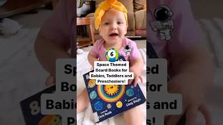 If you need SPACE-themed books for your baby, toddler, or preschooler, these are great! Check out