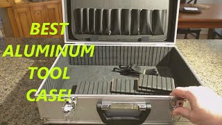 TOP QUALITY Aluminum Tool Case Rugged Carrying Case Suitcase REVIEW