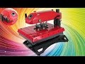 Xin hong fjxhb1 pneumatic swinger  draw press in one heat press with replaceable plates