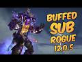 Sub Rogue PvP Midnight 12.0.5 Arena Gameplay World of Warcraft