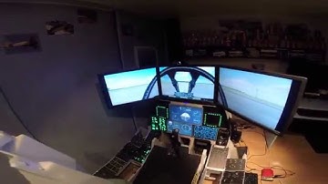 First electrical start-up of my A-10C simulator