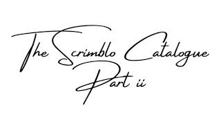 The Scrimblo Catalogue II