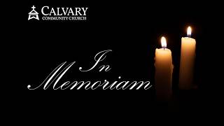 Memorial Service for Irma Kareen Richard-Scholler