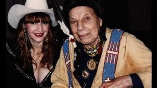 Iron Eyes Cody Presents Melvena Kaye Peace Medal