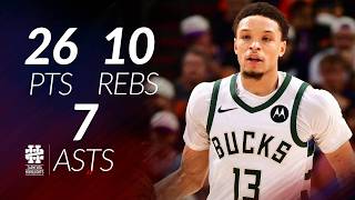 Ryan Rollins 26 pts 10 rebs 7 asts vs Suns 25/26 season