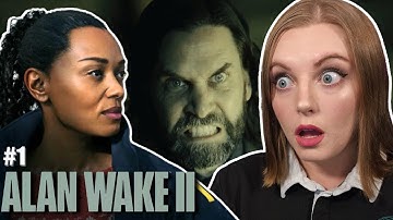 THIS GAME IS SO GOOD!! Alan Wake 2 First Playthrough | PART 1 (Return 0, 1, and 2)